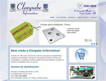 Tablet Screenshot of clanpabe.com.br